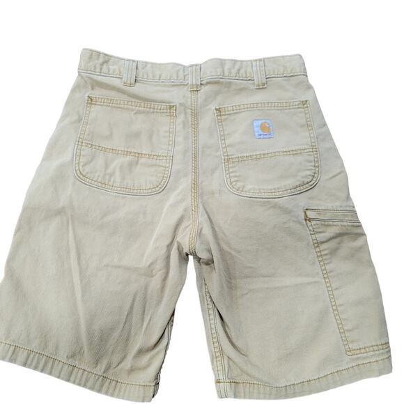 Carhartt Rugged Flex Relaxed Fit Canvas Work Short 10 inch inseam Size 32 - Picture 2 of 7